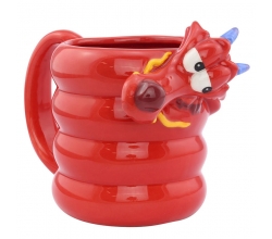 Taza 3D Mushu Mulan Disney