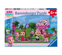 Puzzle Bebes Llorones 2x24pz