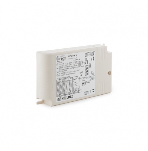 Driver LED No Dimable Tci 50W 700-1050Ma