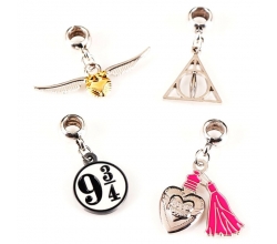 Set 4 colgantes charm Harry...