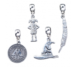 Set 4 colgantes charm Harry...