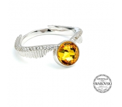 Anillo swarovski Golden...