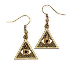 Pendientes Triangle Eye...