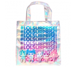 Bolso shopping iridiscente...