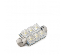 Bombilla de LEDs Festoon 6 X Ojo Pez 42Mm