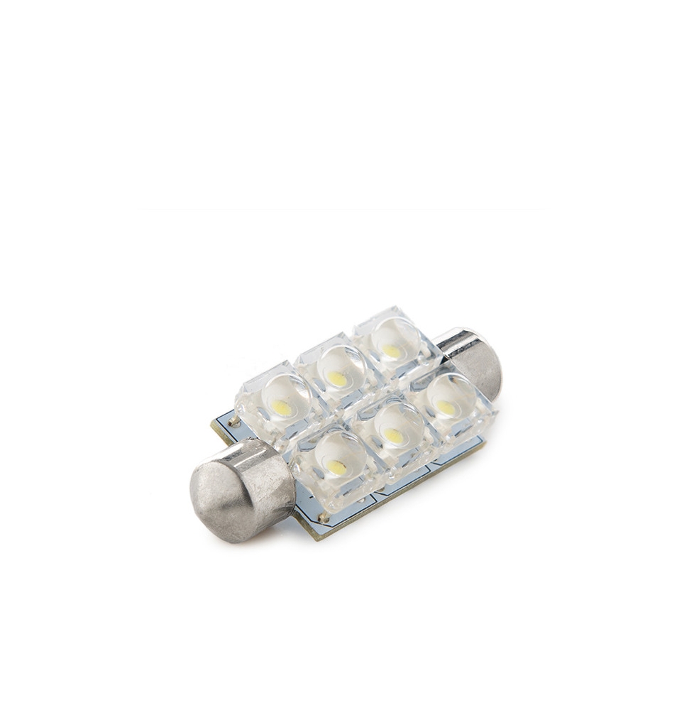 Bombilla de LEDs Festoon 6 X Ojo Pez 42Mm