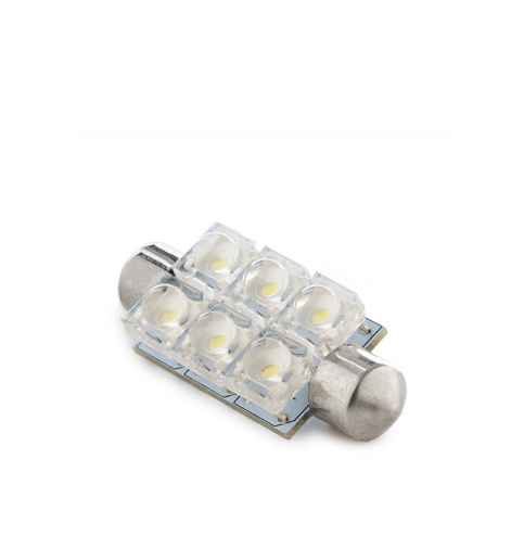 Bombilla de LEDs Festoon 6 X Ojo Pez 42Mm