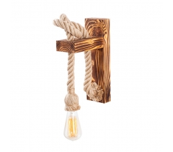 Aplique "Erebos" Madera 1 x... 2