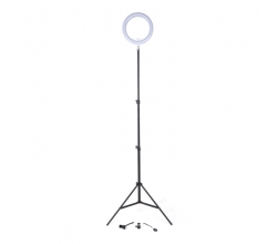 Trípode Iluminación Videoblogs  25W Ø30Cm 39►150Cm Regulable 2