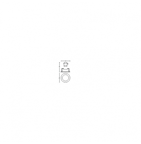 Juego de 3 Aros Empotrables Philips Enneper Circular Blanco GU10