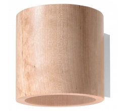 Aplique \"ORBIS\" Madera IP20 1xG9 Sin Bombilla [SOL-SL.0490]