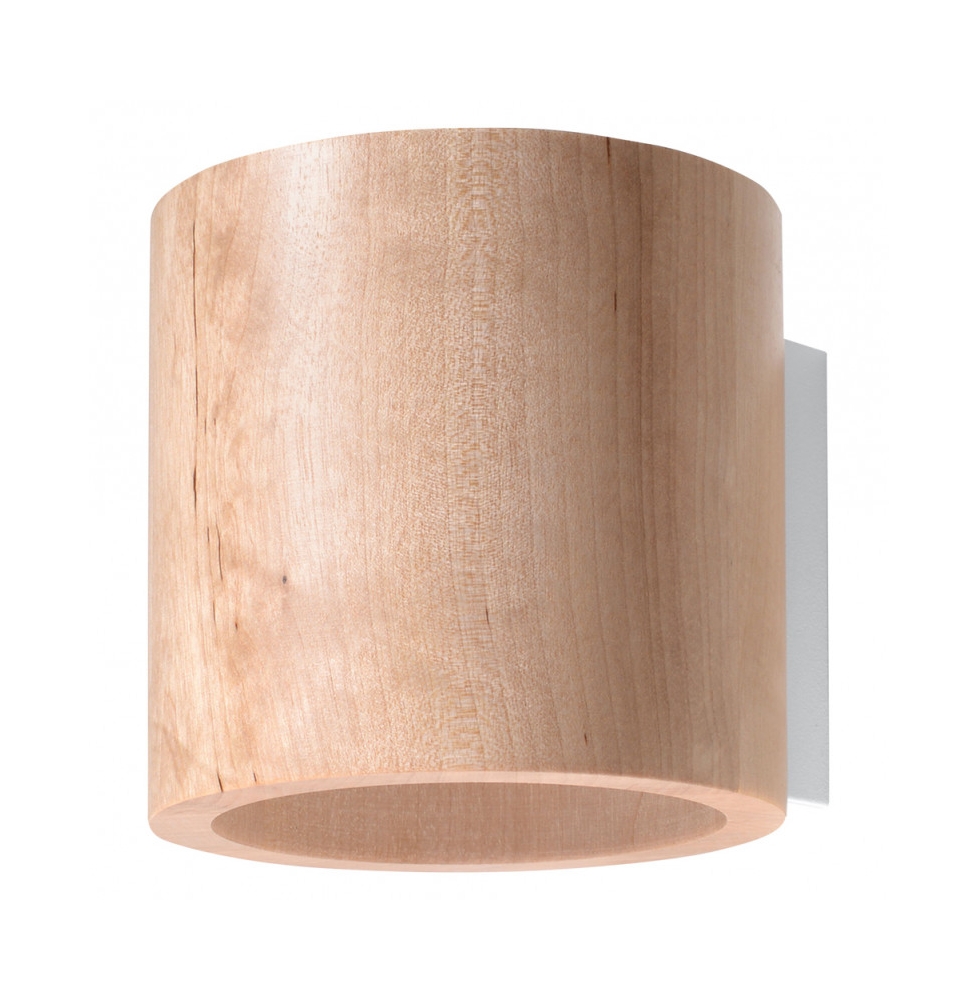 Aplique \"ORBIS\" Madera IP20 1xG9 Sin Bombilla [SOL-SL.0490]