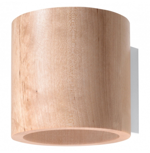 Aplique \"ORBIS\" Madera IP20 1xG9 Sin Bombilla [SOL-SL.0490]