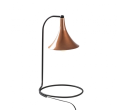 Lámpara Mesa \"Yılan - NT - 120\" Negro/Cobre 1xE27 Sin Bombilla [OPV-521SHN2213]