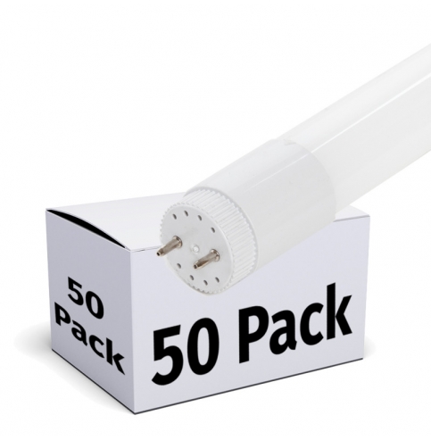 Pack 50 Tubo LED Cristal T5 0,55Cm 9W 600Lm