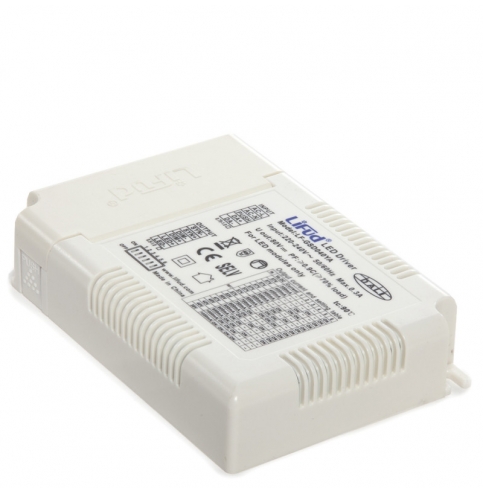 Driver LIFUD 40W AC220-240V 5 en 1 DIM (Dali/Push/0-10V/PWM/RX) Flicker Free + DIP