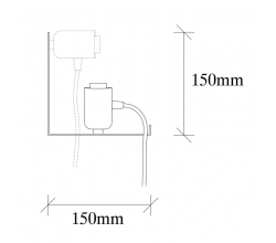 Aplique de Pared \"Tokyo - 501-R COPPER\" Cobre 1xE27 Sin Bombilla [OPV-521SHN2192] 2