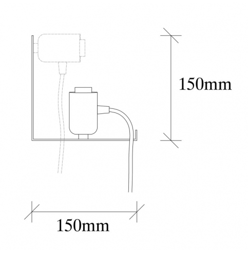 Aplique de Pared \"Tokyo - 501-R COPPER\" Cobre 1xE27 Sin Bombilla [OPV-521SHN2192]