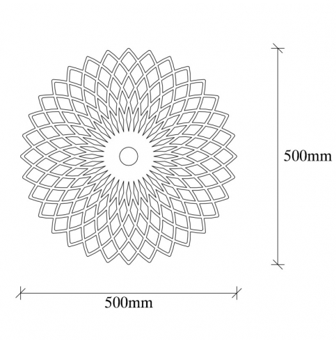 Aplique de Pared \"Fellini - MR - 988\" Cobre 1xE27 Sin Bombilla [OPV-536NTD2107]