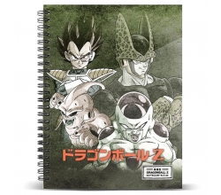 Cuaderno A5 Evil Dragon Ball