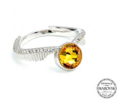 Anillo swarovski Golden...