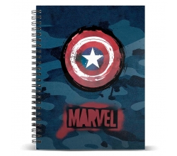 Cuaderno A5 Capitan America...
