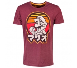 Camiseta Retro Mario Super...