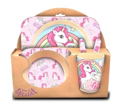 Set menaje Unicorn You Are...