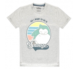 Camiseta Snorlax Snooze...