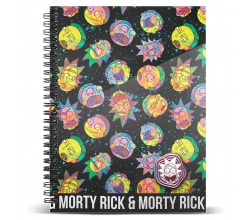 Cuaderno A4 Rick and Morty