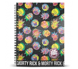Cuaderno A5 Rick and Morty