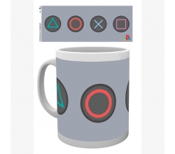 Taza Playstation Buttons