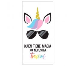 Toalla Quien Tiene Magia No...