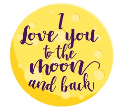Toalla redonda I Love You...