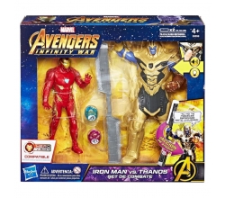 Set figuras Iron Man vs...