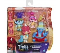 Blister 4 figuras Trolls...