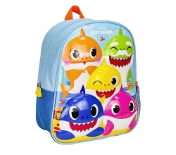 Mochila 3D Baby Shark 31cm
