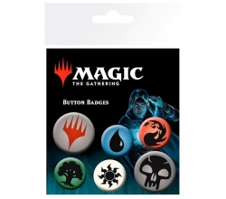 Set chapas Symbols Magic...