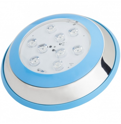 Foco de Piscina de LEDs Montaje Superficie Ø230Mm 9W Blanco Natural