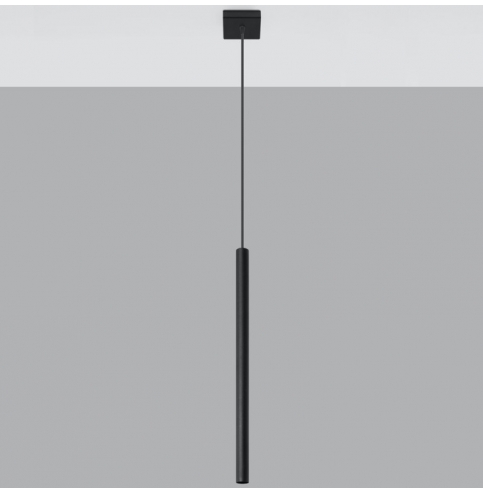 Lámpara Colgante \"PASTELO\" Negro IP20 Cable Ajustable 1xG9 Sin Bombilla [SOL-SL.0469]