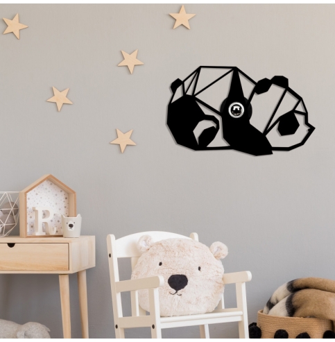 Aplique de Pared infantil \"582 - A\" Negro 1xE27 Sin Bombilla [OPV-526SHD1101]