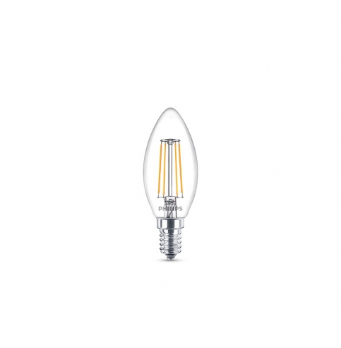 Bombilla LED Philips E14 B35  4.3W 470Lm 4000K [PH-929002024355]