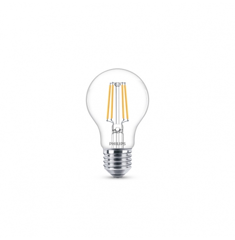 Pack 2 Bombilla LED Philips E27 A60   4.3W 470Lm 2700K [PH-929001890067]