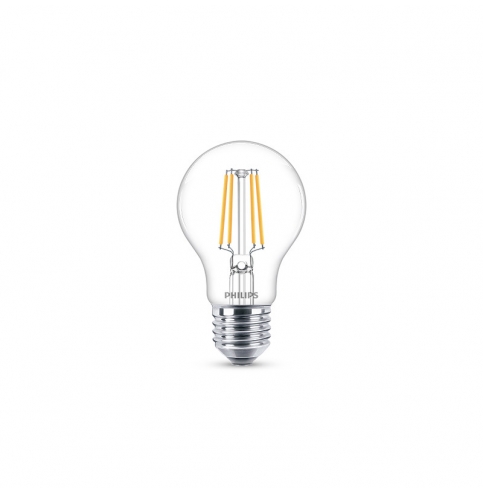 Pack 2 Bombilla LED Philips E27 A60   4.3W 470Lm 2700K [PH-929001890067]