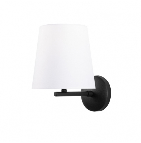 Aplique de Pared con pantalla \"Profil\" Negro/Blanco 1 x E 27 Sin Bombilla [OPV-892OPV1261]