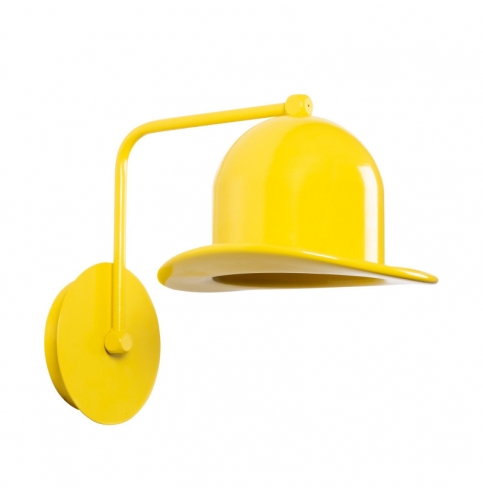 Aplique de Pared de estilo moderno \"Fötr Sivani - MR-322\" Amarillo 1xE27 Sin Bombilla [OPV-527ABY3105]