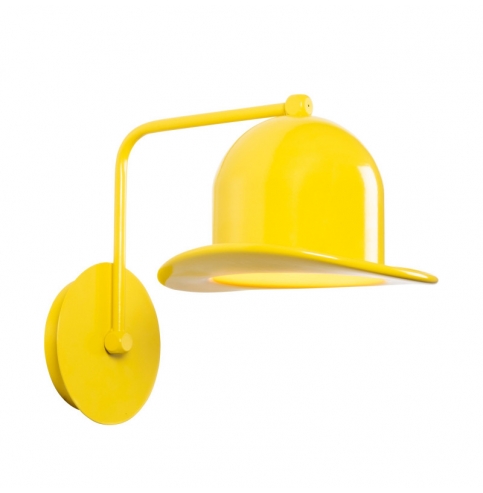 Aplique de Pared de estilo moderno \"Fötr Sivani - MR-322\" Amarillo 1xE27 Sin Bombilla [OPV-527ABY3105]