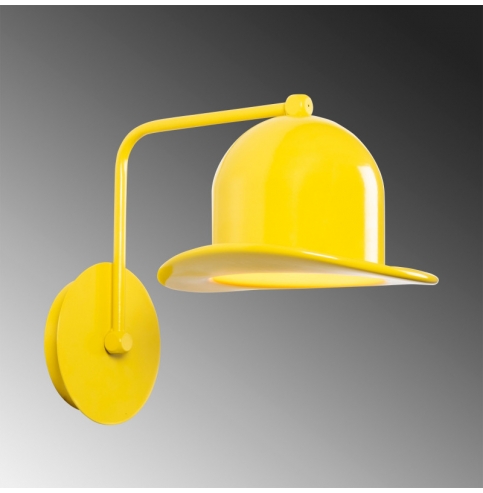 Aplique de Pared de estilo moderno \"Fötr Sivani - MR-322\" Amarillo 1xE27 Sin Bombilla [OPV-527ABY3105]