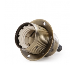 Portalámparas E27 Bistro Acero [AM-AH020] 2