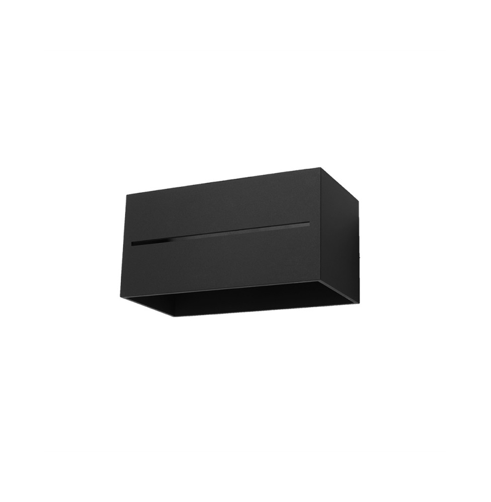 Aplique de Pared de estilo moderno \"LOBO MAXI\" Negro IP20 2xG9 Sin Bombilla [SOL-SL.0530]